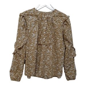 J. Crew Cottagecore Top Size Large